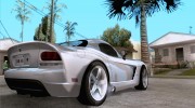 Dodge Viper SRT-10 Coupe для GTA San Andreas миниатюра 4