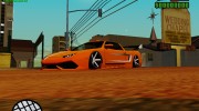 Lamborghini Infernus для GTA San Andreas миниатюра 6