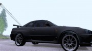 Nissan Skyline BNR34 GT-R for GTA San Andreas miniature 4