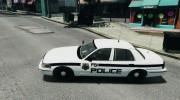 Ford Crown Victoria FBI Police 2003 para GTA 4 miniatura 2