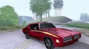 Pontiac GTO The Judge 69 for GTA San Andreas miniature 5