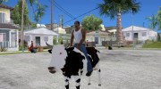 Езда на корове для GTA San Andreas миниатюра 2