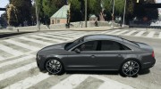 Audi A8 (D4, Typ 4H) 2010 Alpha para GTA 4 miniatura 2