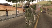 US Army Urban Soldier Gas Mask from Alpha Protoc para GTA San Andreas miniatura 2