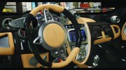 2014 Pagani Huayra 1.1 для GTA 5 миниатюра 18