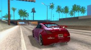 Nissan 350Z Pro Street для GTA San Andreas миниатюра 3