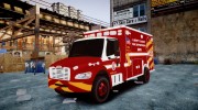 Freightliner M2 2014 Ambulance для GTA 4 миниатюра 1