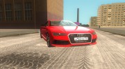 Audi RS7 Sportback для GTA San Andreas миниатюра 1