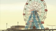 GTA IV Ferris Wheel Liberty Eye для GTA San Andreas миниатюра 1