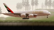 Airbus A380-800 Emirates (A6-EDH) для GTA San Andreas миниатюра 3