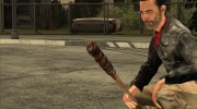 Lucille Negan Baseball Bat The Walking Dead для GTA San Andreas миниатюра 4