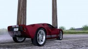 Ford GT40 Concept para GTA San Andreas miniatura 3