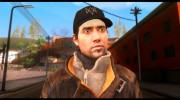 Aiden Pearce from Watch Dogs v10 для GTA San Andreas миниатюра 3