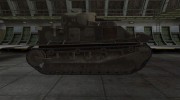 Пустынный скин для Vickers Medium Mk. II для World Of Tanks миниатюра 5