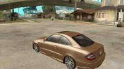 Mercedes-Benz CLK55 AMG для GTA San Andreas миниатюра 3