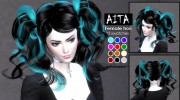 AITA - Female hairstyle для Sims 4 миниатюра 3