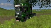 Scania R560 Templer Edition Green Turm для Farming Simulator 2013 миниатюра 1