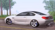 BMW M6 2013 para GTA San Andreas miniatura 5