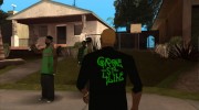 Grove Street Shirt для GTA San Andreas миниатюра 7