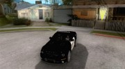 Shelby GT500KR Edition POLICE для GTA San Andreas миниатюра 1