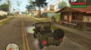 Jeep From The Bureau XCOM Declassified para GTA San Andreas miniatura 2