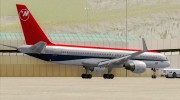 Boeing 757-200 Northwest Airlines для GTA San Andreas миниатюра 15