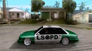 Police car New v 1.0 для GTA San Andreas миниатюра 2