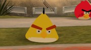 Yellow Bird from Angry Birds для GTA San Andreas миниатюра 1