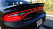 2015 Dodge Charger Hellcat SRT 2.0 for GTA 5 miniature 10