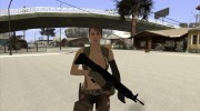 Skin HD Quiet (MGSV) v2 for GTA San Andreas miniature 1