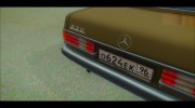 Mercedes-Benz 230 W123 Отреставрированный для GTA San Andreas миниатюра 16