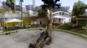 Lastik Tekerli Dozer para GTA San Andreas miniatura 1