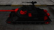 Черно-красные зоны пробития ИС-7 для World Of Tanks миниатюра 2