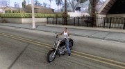 Harley Davidson FLSTF (Fat Boy) v2.0 Skin 2 для GTA San Andreas миниатюра 1