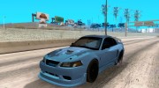 Ford Mustang SVT Cobra 2003 Black wheels для GTA San Andreas миниатюра 1