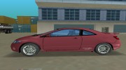 Honda Civic SI для GTA Vice City миниатюра 2