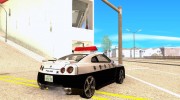 Nissan GT-R R35 Saitama (Japanese) Police para GTA San Andreas miniatura 4