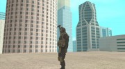 Солдат из CoD MW 2 для GTA San Andreas миниатюра 2