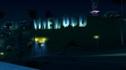 Подсветка надписи Vinewood для GTA San Andreas миниатюра 2