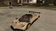 Pagani Zonda R для GTA San Andreas миниатюра 1