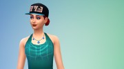 Стильные Кепки para Sims 4 miniatura 5