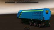 Glass Semitrailers v 1.0 для Euro Truck Simulator 2 миниатюра 2