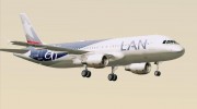 Airbus A320-200 LAN Airlines - 80 Years Anniversary (CC-CQN) for GTA San Andreas miniature 13