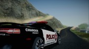 2012 Dodge Charger SRT8 Police interceptor LVPD для GTA San Andreas миниатюра 7