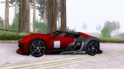 Citroen GT Gran Turismo для GTA San Andreas миниатюра 4