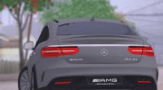 Mercedes-Benz GLE 63 AMG Coupe для GTA San Andreas миниатюра 5