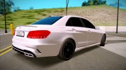 Mercedes-Benz E63 AMG 2014 para GTA San Andreas miniatura 4