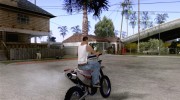 YAMAHA TT250R Raid для GTA San Andreas миниатюра 4