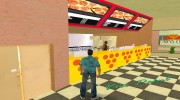 Новые текстуры пиццерии para GTA Vice City miniatura 4