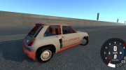 Renault 5 Turbo para BeamNG.Drive miniatura 4
